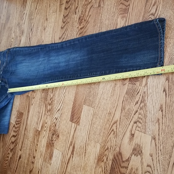 (0/W25) Lucky Brand Sweet n' Straight Denim Contemporary Modern Distressed - Picture 8 of 11